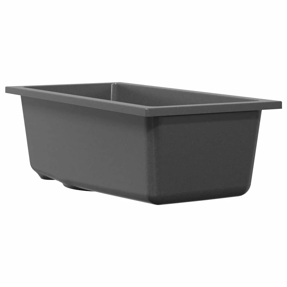 Virtuvės kriauklė Pilka 21 x 44 x 14 cm Granitas
