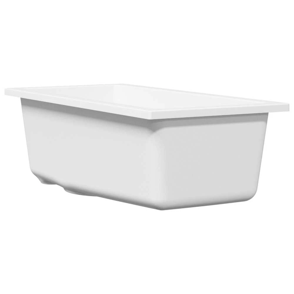 Virtuvės kriauklė Balta 21 x 44 x 14 cm Granitas
