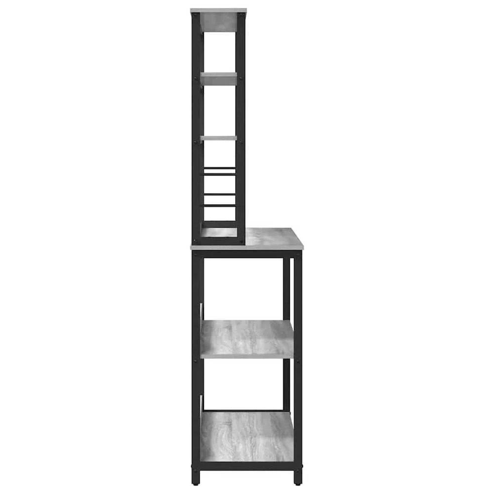 Virtuvės lentyna 5 aukštų 100 x 40 x 168 cm Apdirbta mediena