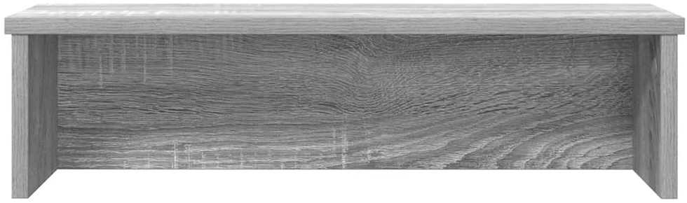 Virtuvės lentynos, sukraunamos, 2 vnt., pilkas, 50x15x16cm