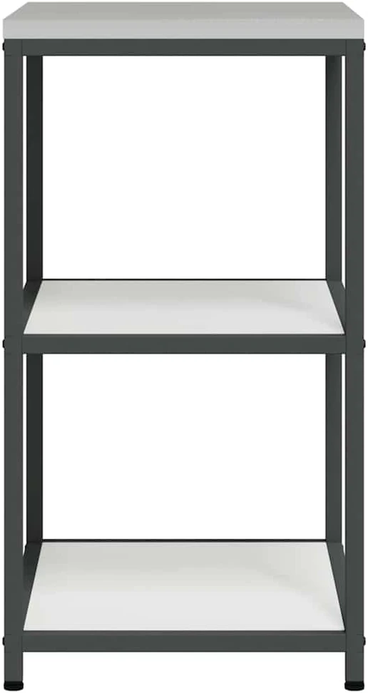 Virtuvės lentynų vienetas HATTEM Balta 60 x 50 x 92 cm Plienas