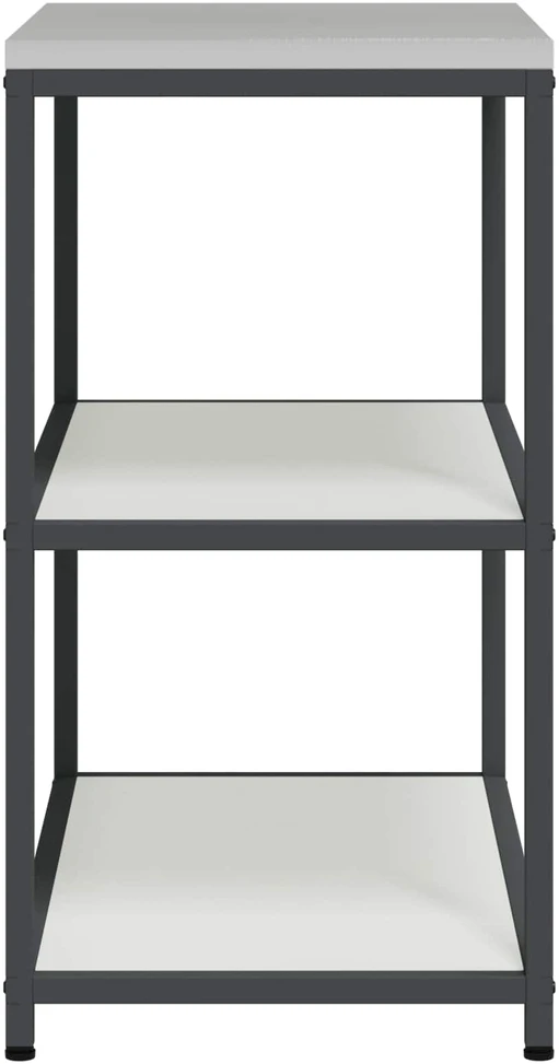 Virtuvės lentynų vienetas HATTEM Balta 90 x 50 x 92 cm Plienas