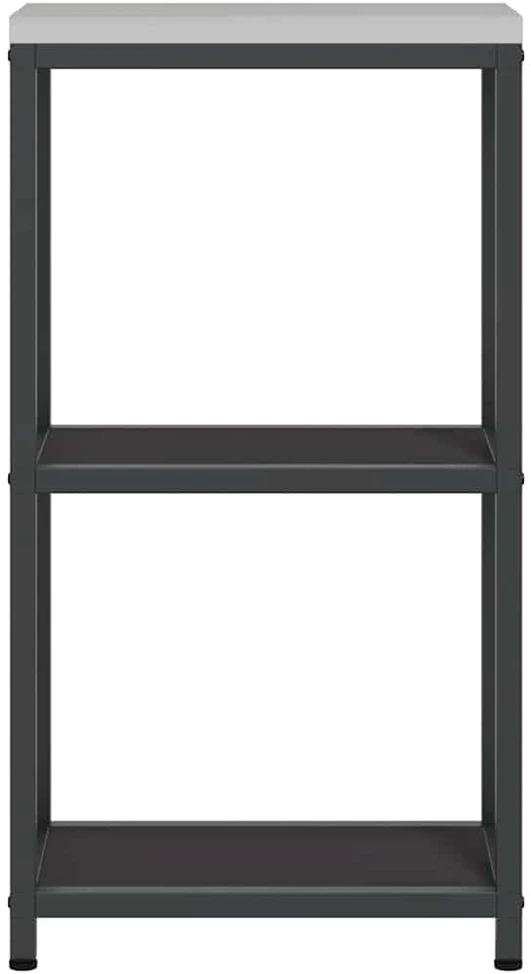 Virtuvės lentynų vienetas HATTEM Juoda 30 x 50 x 92 cm Plienas