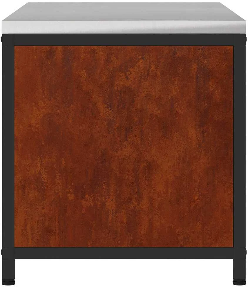 Virtuvės Saugojimo Spintelė HATTEM Rūdijanti 90 x 50 x 53 cm