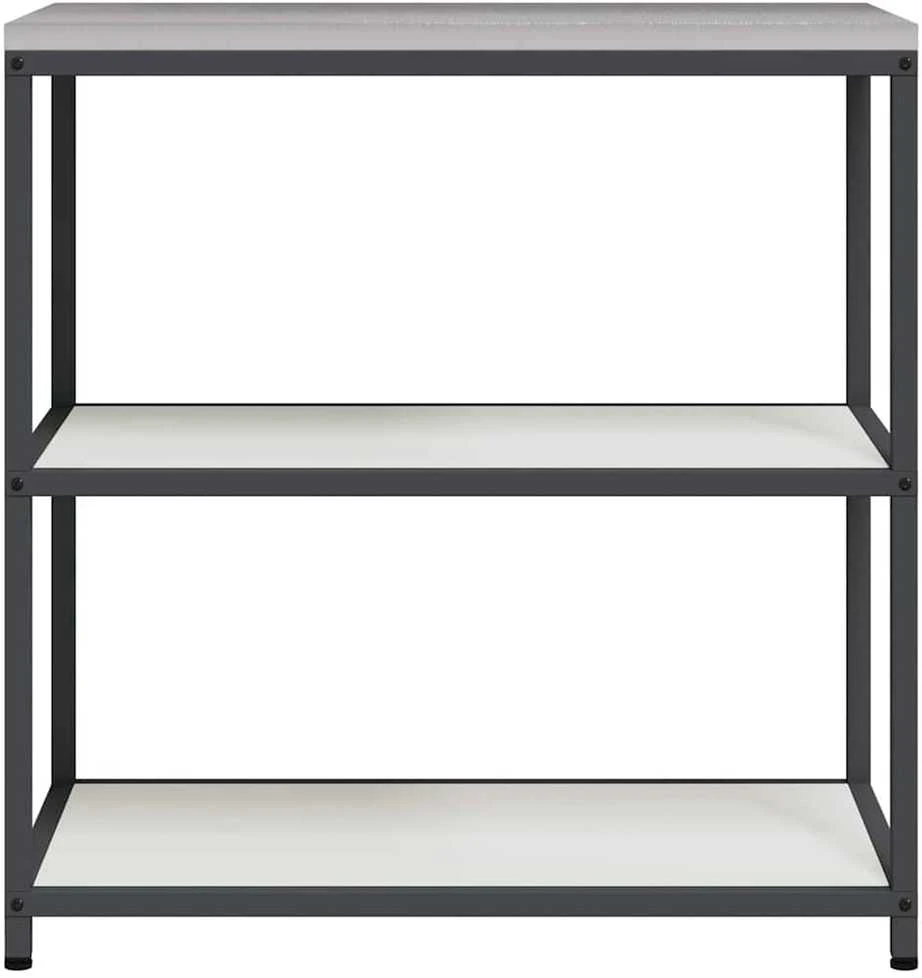 Virtuvės lentynų vienetas HATTEM Balta 90 x 50 x 92 cm Plienas