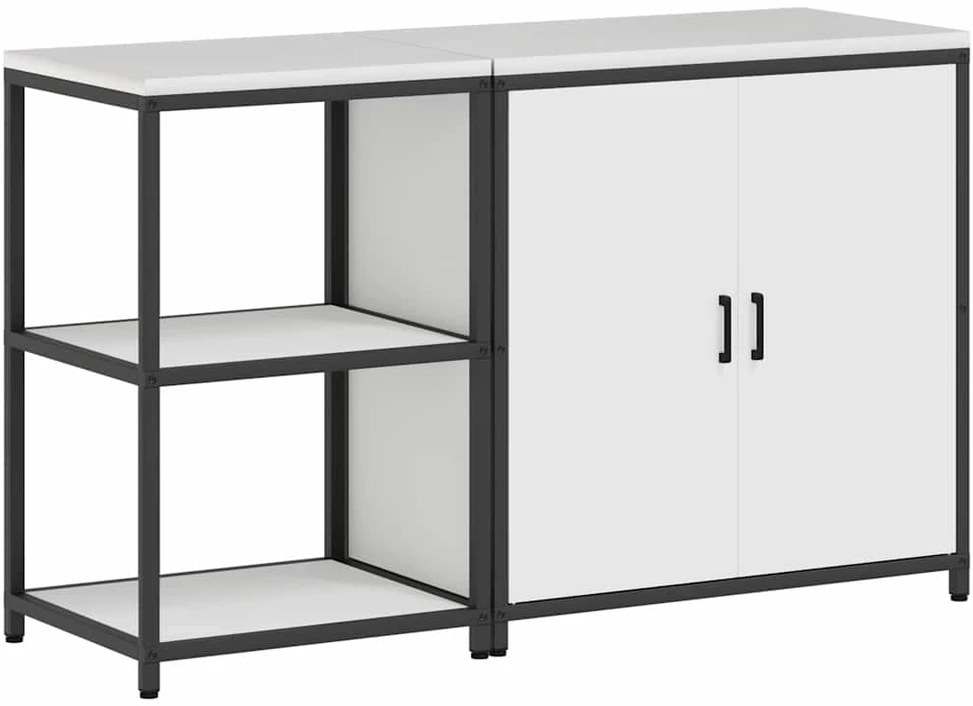 Virtuvės saugojimo rinkinys HATTEM 2 vnt. Balta