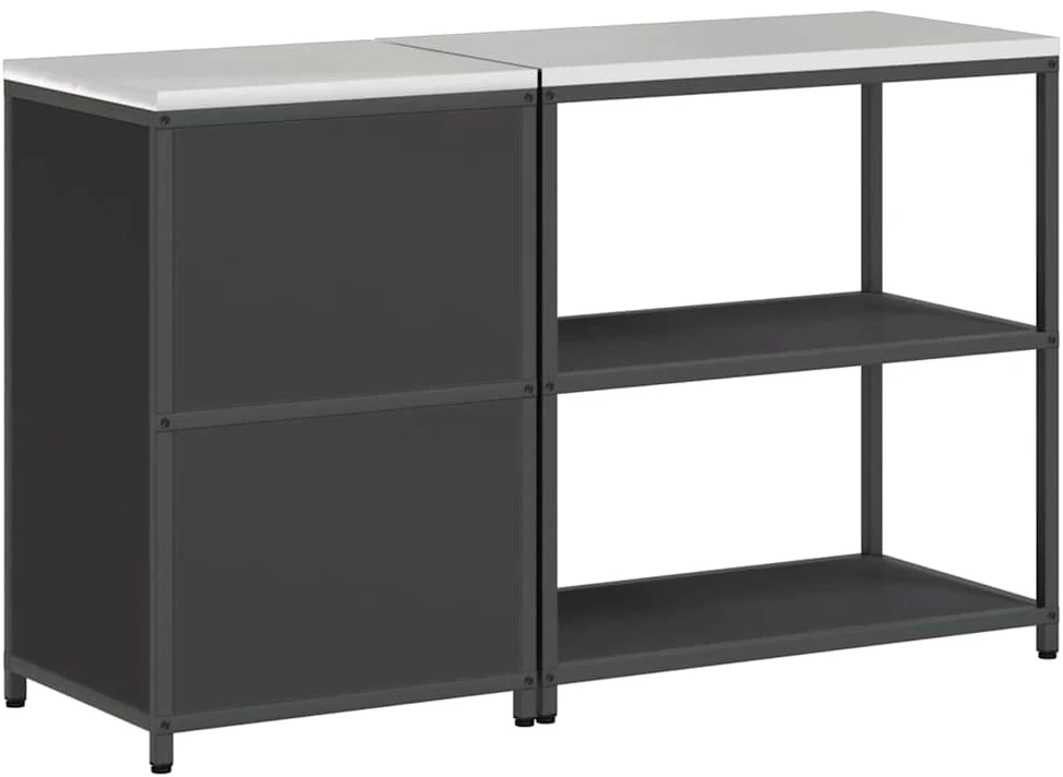 Virtuvės saugojimo rinkinys HATTEM 2 vnt. Juoda