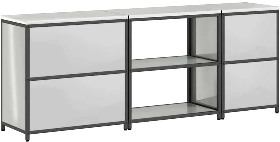 Virtuvės saugojimo rinkinys HATTEM 3 vnt. Sidabrinė