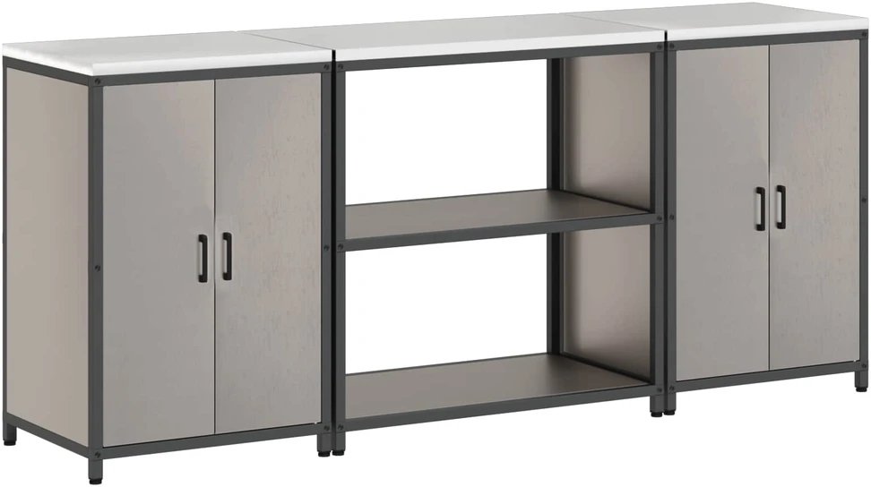 Virtuvės saugojimo rinkinys HATTEM 3 vnt. Rūdijanti Plienas