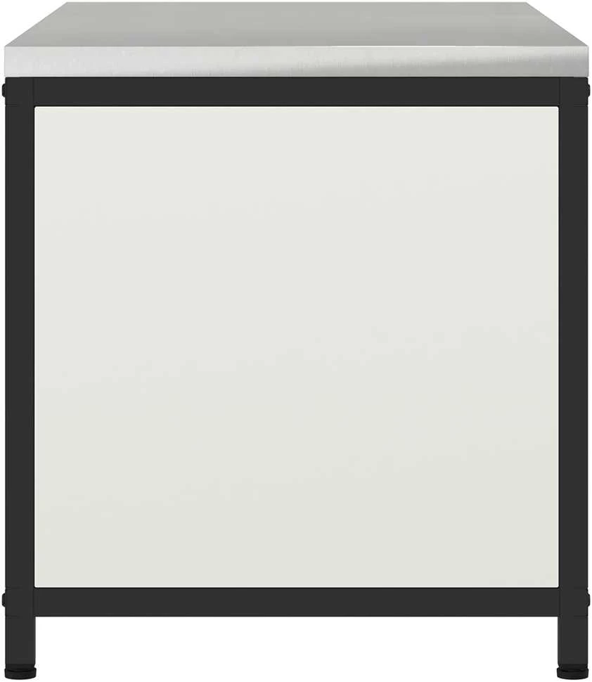 Virtuvės Saugojimo Spintelė HATTEM Balta 90 x 50 x 53 cm