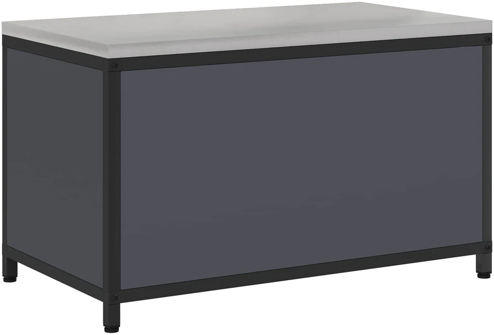 Virtuvės Saugojimo Spintelė HATTEM Antracito 90 x 50 x 53 cm