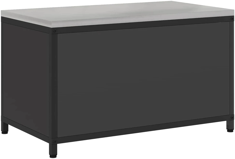 Virtuvės Saugojimo Spintelė HATTEM Juoda 90 x 50 x 53 cm