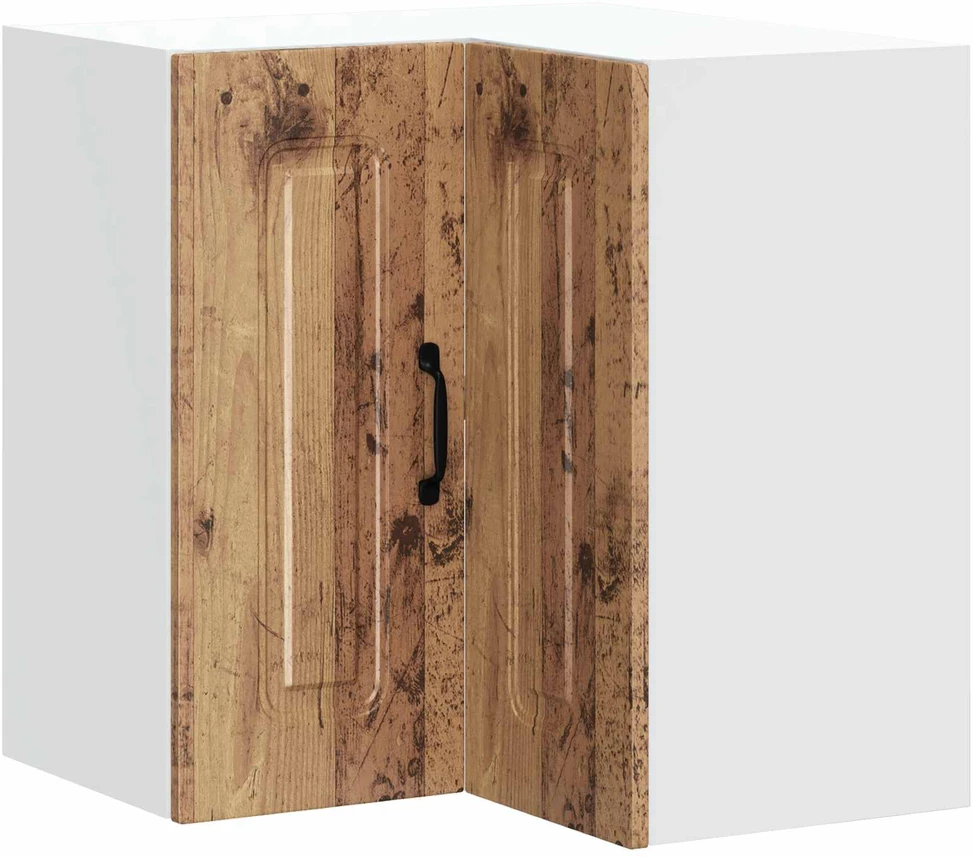 virtuvės sieninė kampinė spintelė "Kalmar" Old Wood