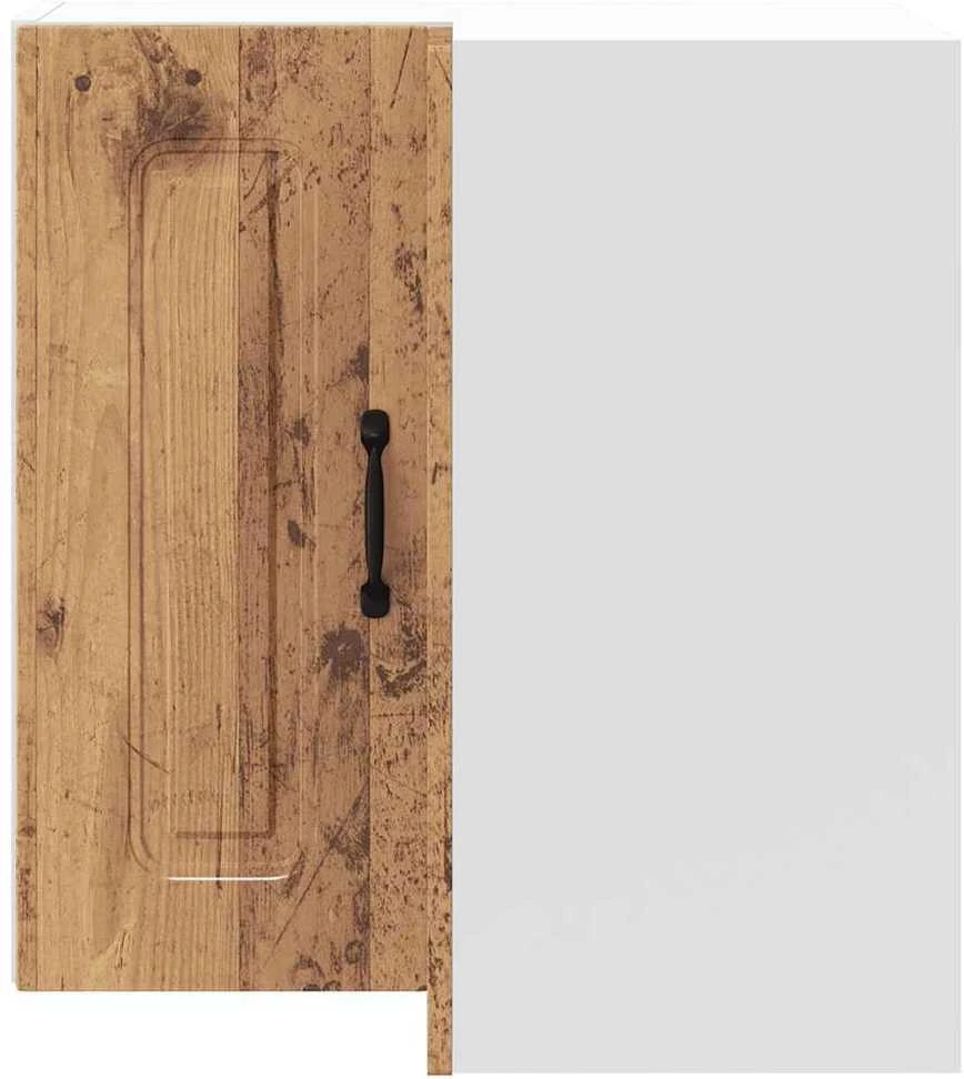 virtuvės sieninė kampinė spintelė "Kalmar" Old Wood