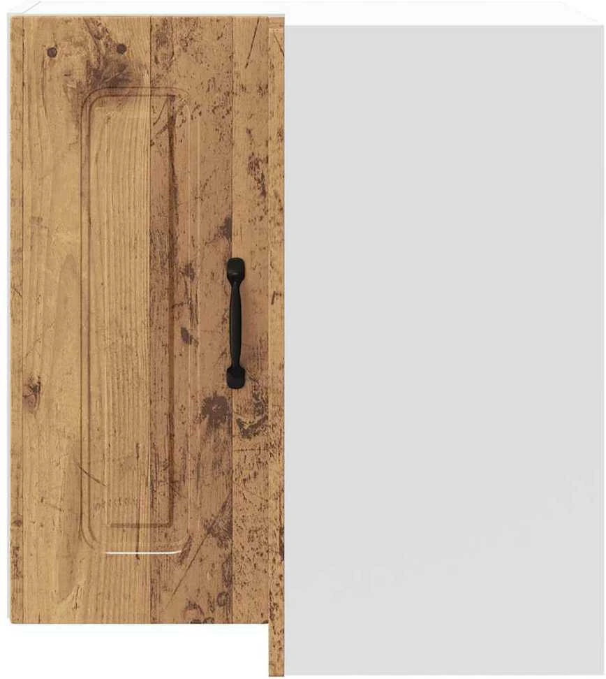 virtuvės sieninė kampinė spintelė "Kalmar" Old Wood
