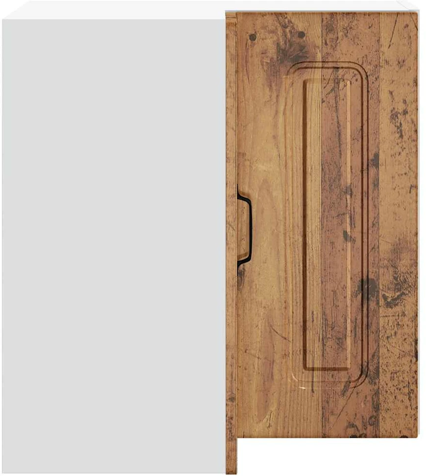 virtuvės sieninė kampinė spintelė "Kalmar" Old Wood