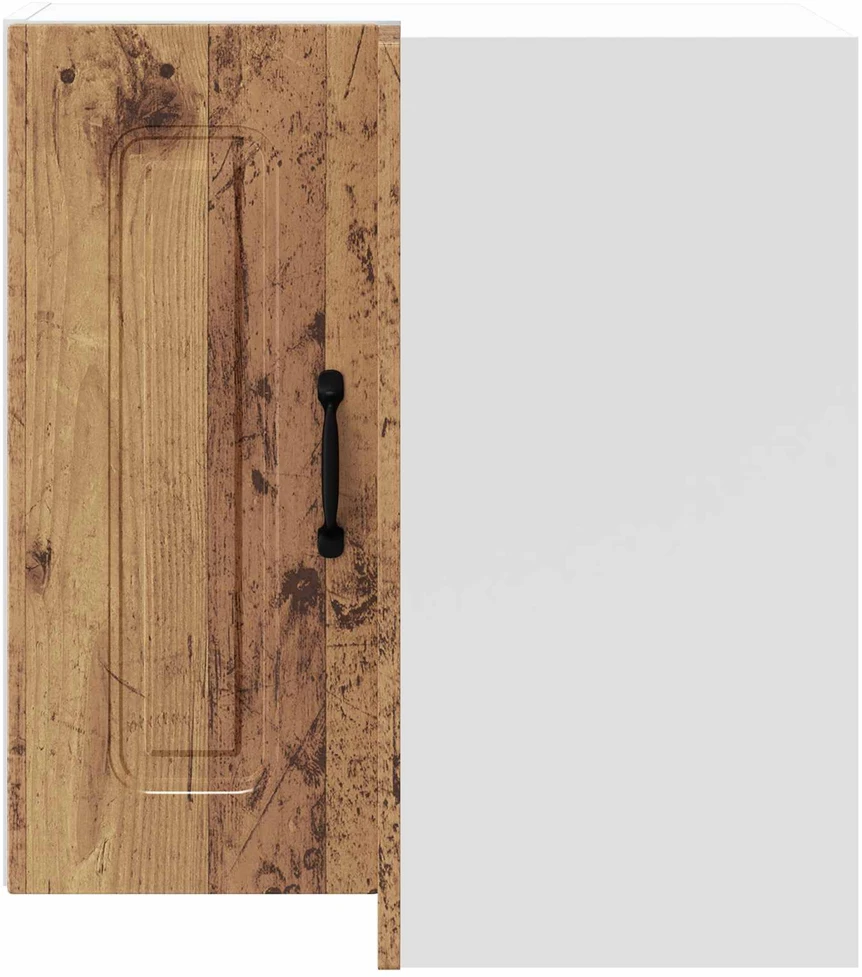 virtuvės sieninė kampinė spintelė "Kalmar" Old Wood