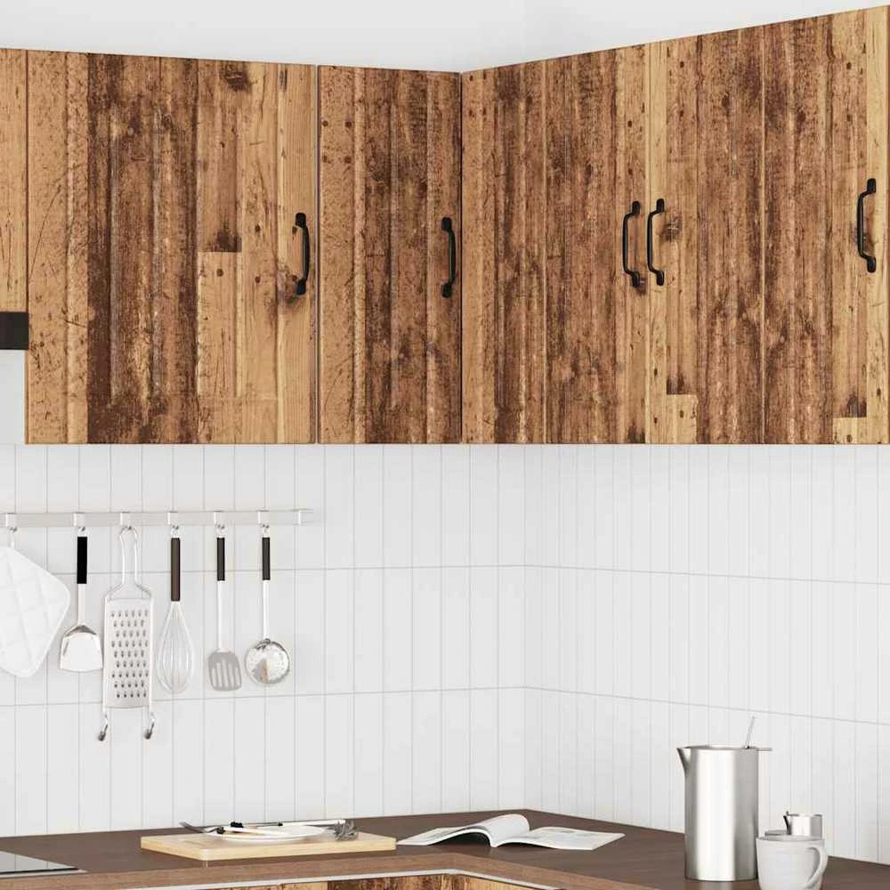 virtuvės sieninė kampinė spintelė "Lucca" Old Wood