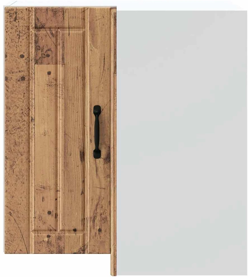 virtuvės sieninė kampinė spintelė "Lucca" Old Wood