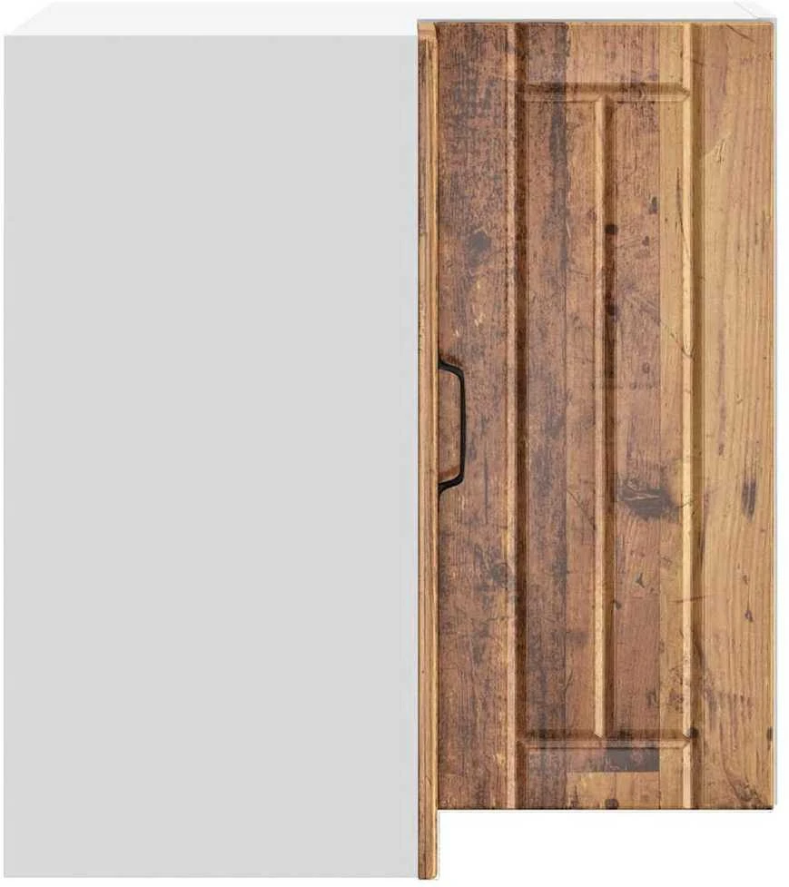virtuvės sieninė kampinė spintelė "Lucca" Old Wood