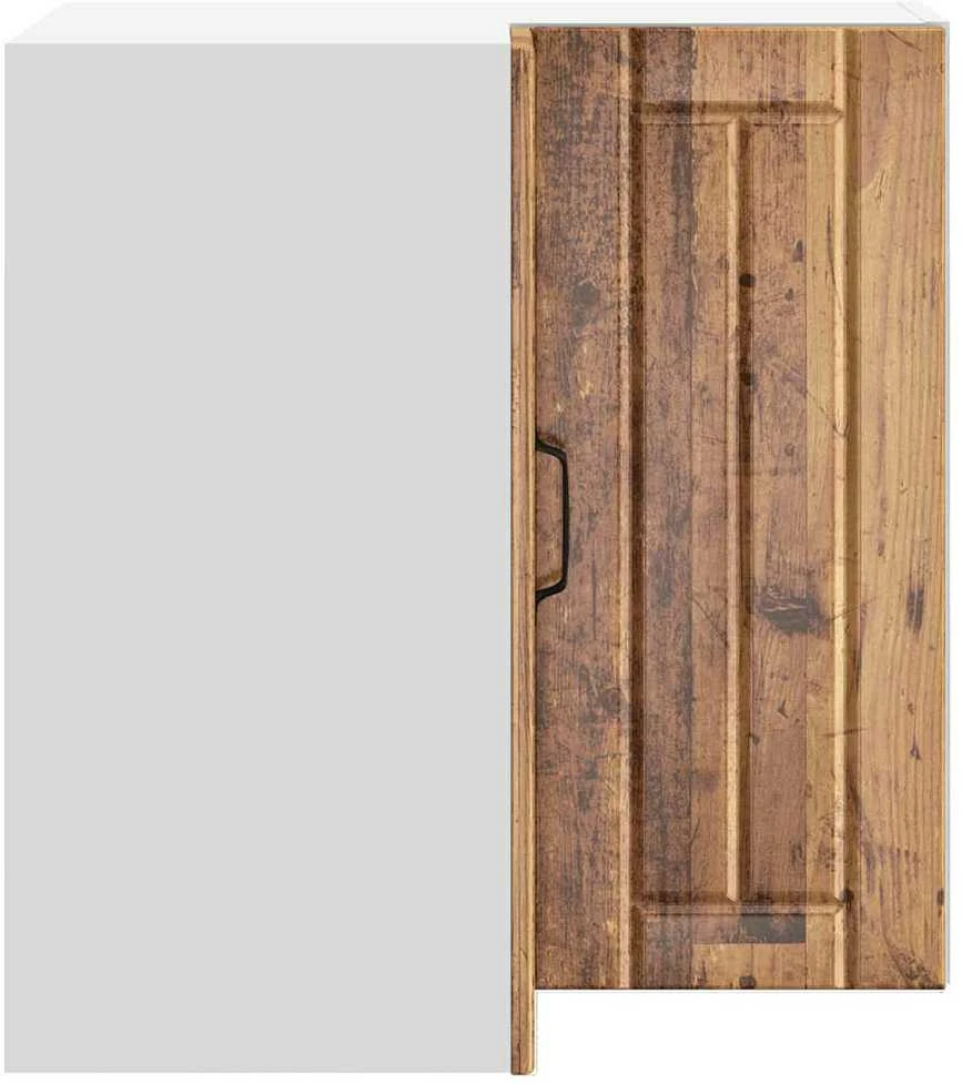 virtuvės sieninė kampinė spintelė "Lucca" Old Wood
