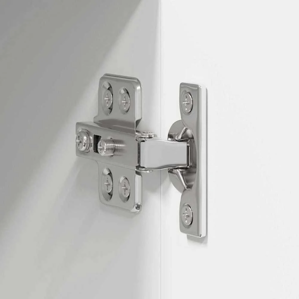 Sieninė spintelė LUCCA 2 vnt. Balta Apdirbta mediena
