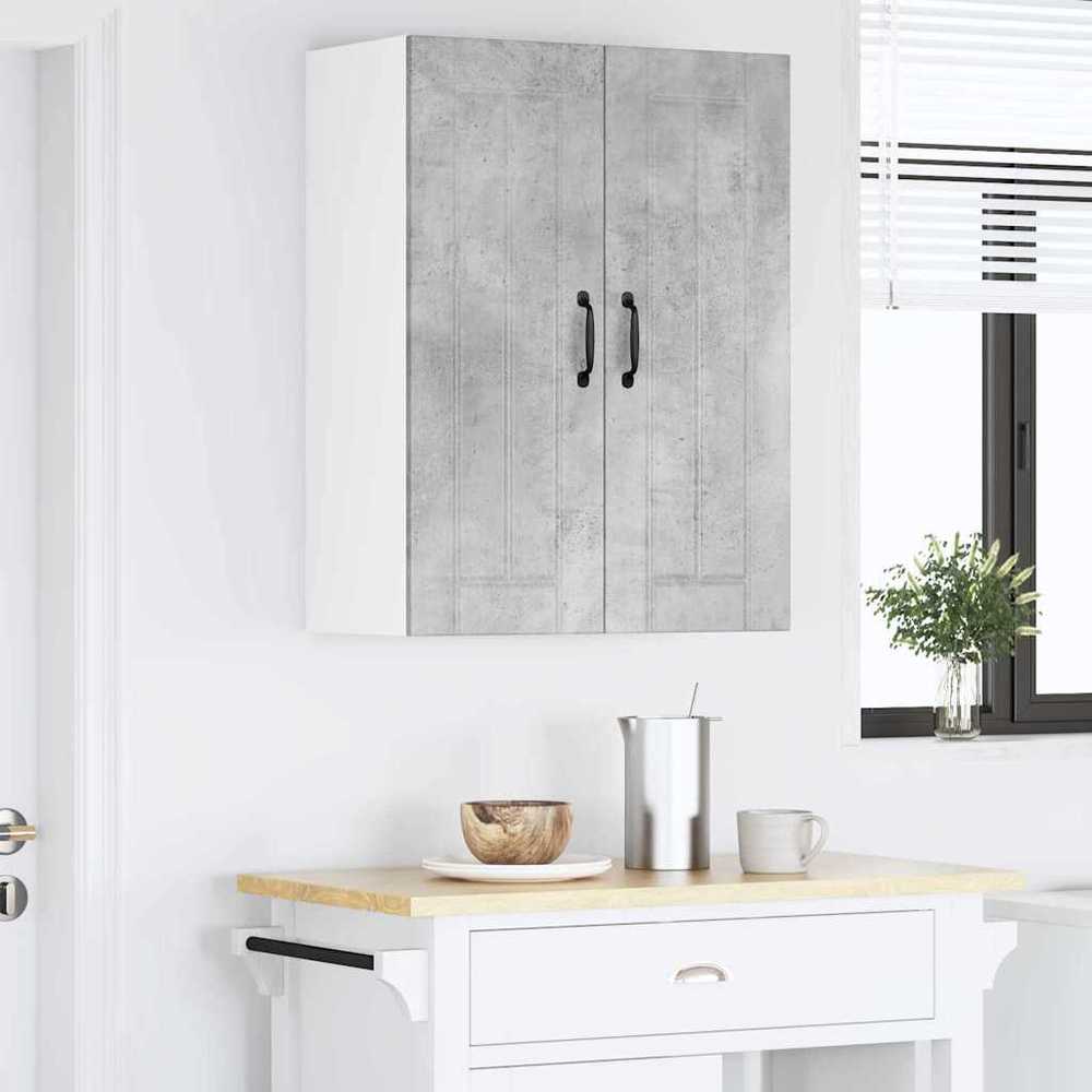 Virtuvės spintelė Betono pilka 60 x 31 x 80 cm Apdirbta mediena