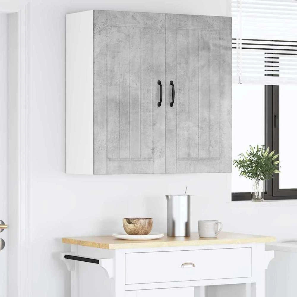 Sieninė spintelė LUCCA Betono pilka 80 x 31 x 80 cm