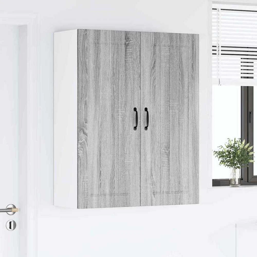 Sieninė spintelė LUCCA Pilka sonoma ąžuolo 80 x 31 x 100 cm