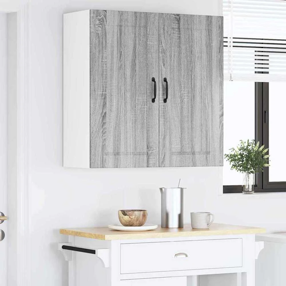 Sieninė spintelė LUCCA Pilka sonoma ąžuolo 80 x 31 x 80 cm