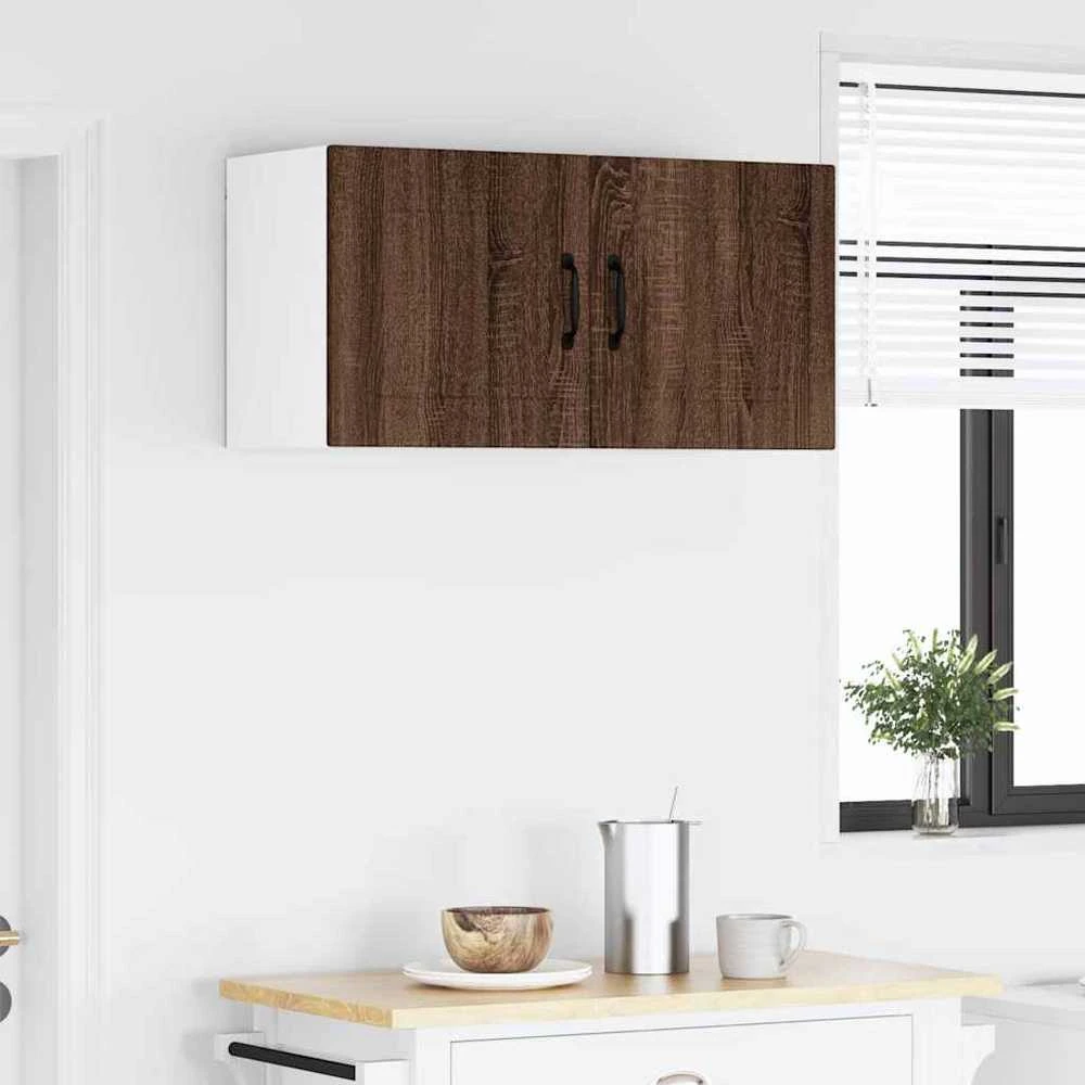 Sieninė spintelė PORTO Rudas ąžuolas 80 x 31 x 40 cm