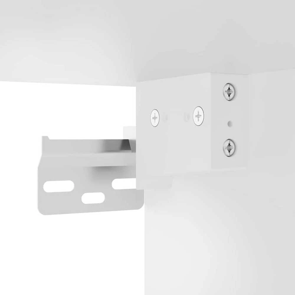Sieninis stiklinis kabinetas LUCCA Ruda ąžuolo 40 x 31 x 40 cm