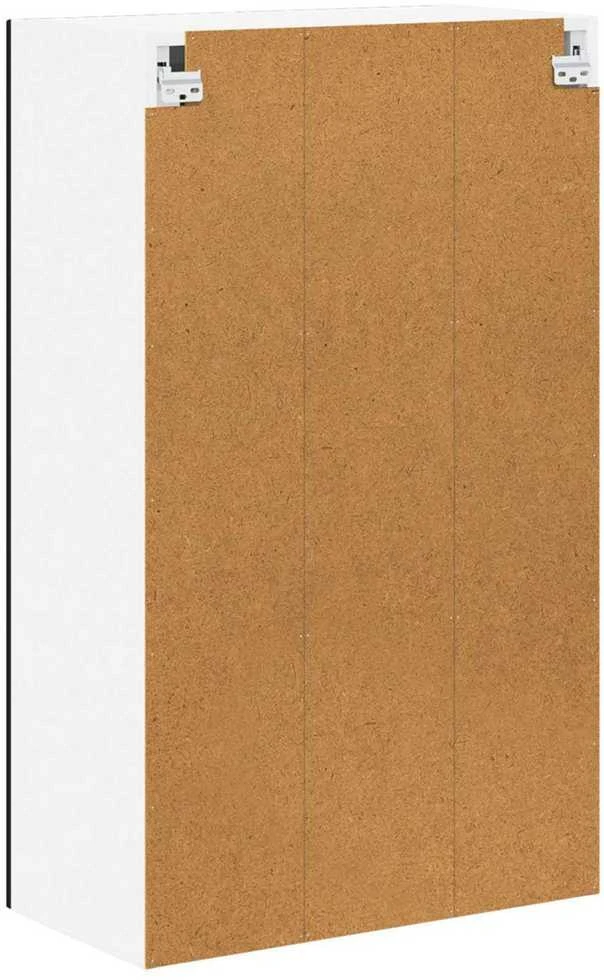 Sieninis stiklinis kabinetas LUCCA Juoda 60 x 31 x 100 cm