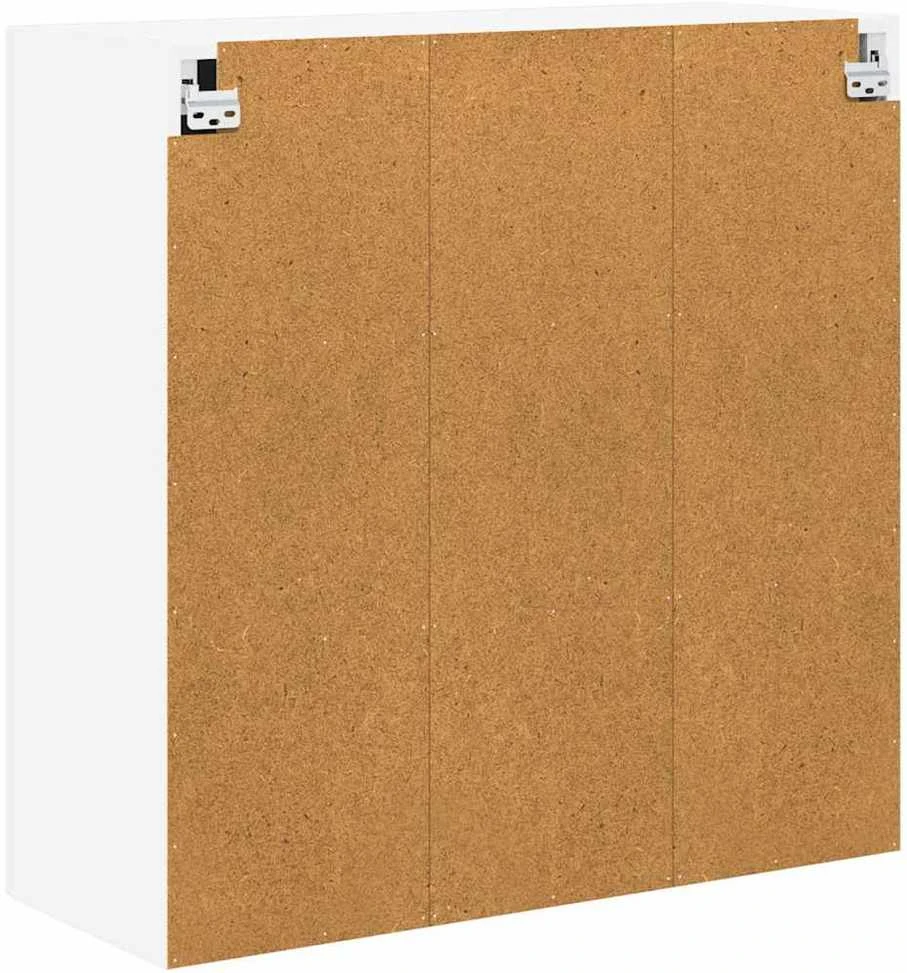 Sieninė spintelė LUCCA Itin blizgi balta 80 x 31 x 80 cm
