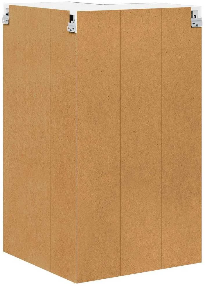 Sieninis kampinis kabinetas PORTO Juoda 57 x 57 x 100 cm