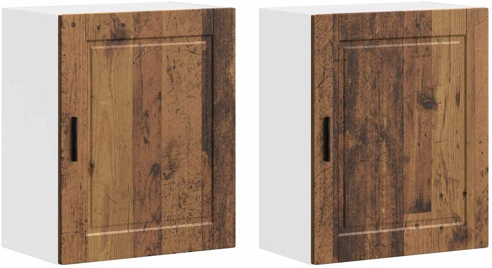 virtuvės sieninės spintos 2 vnt "Porto" Old Wood
