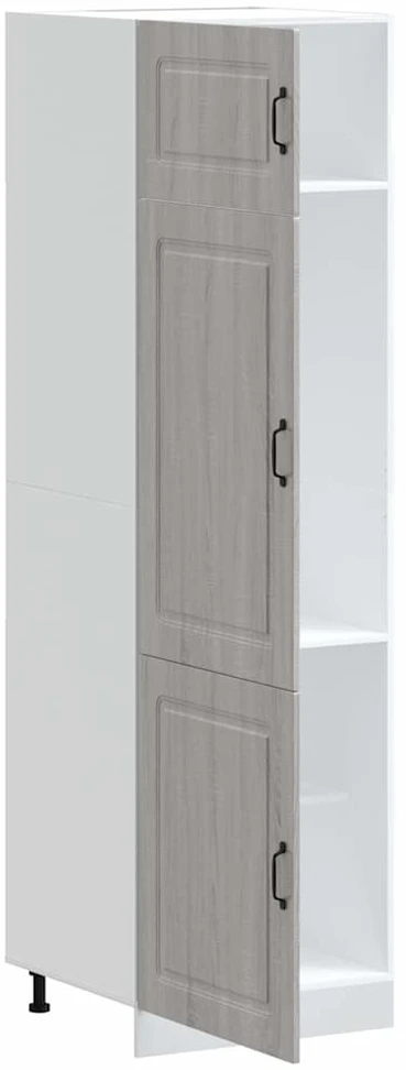 virtuvės spinta "Kalmar" Pilka Sonoma Engineered Wood