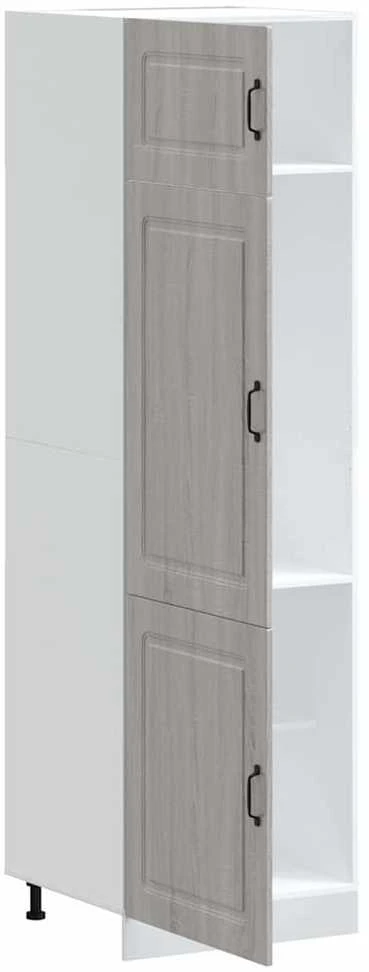 virtuvės spinta "Kalmar" Pilka Sonoma Engineered Wood