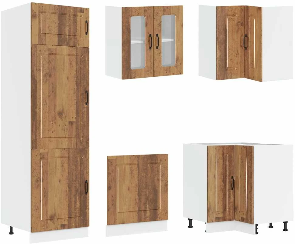 Virtuvės spintelė Kalmar Senas medis 80 x 46 x 81,5 cm