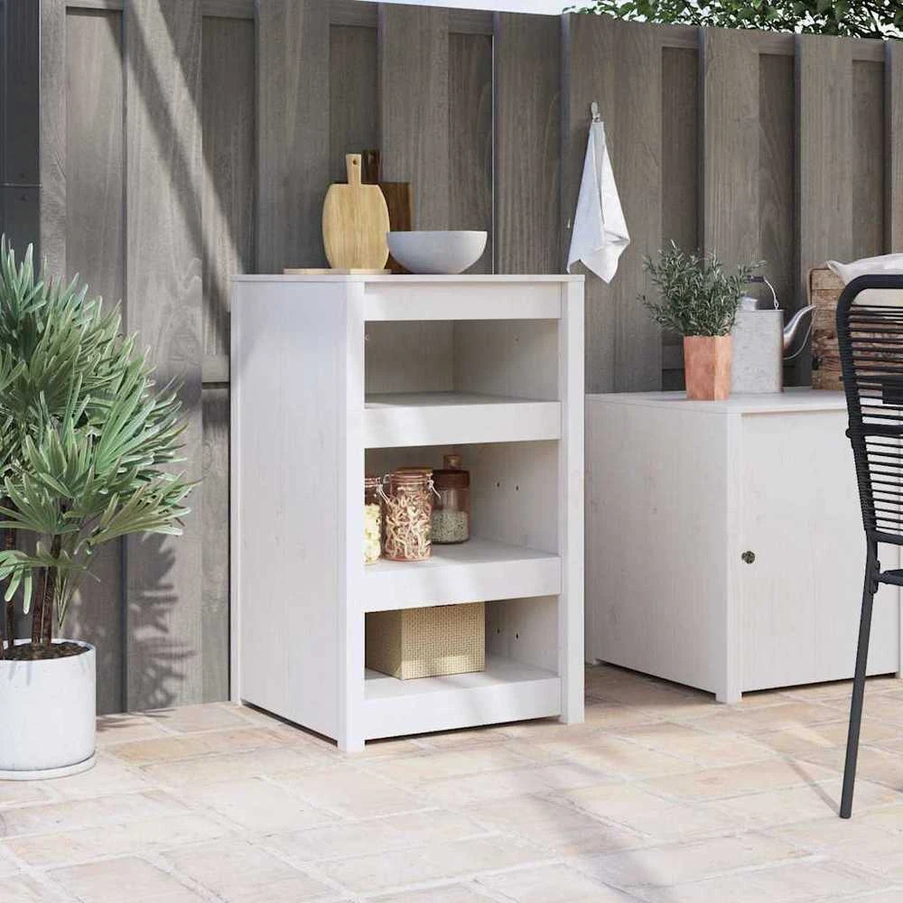 Virtuvės spintelė MEPPEL Balta 55 x 55 x 92 cm