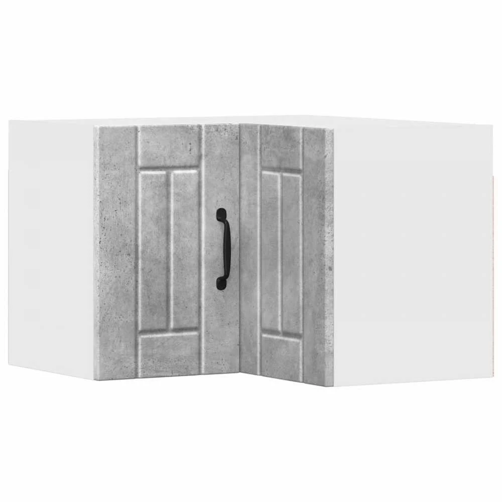 Sieninis kampinis kabinetas LUCCA Betono pilka 57 x 57 x 40 cm