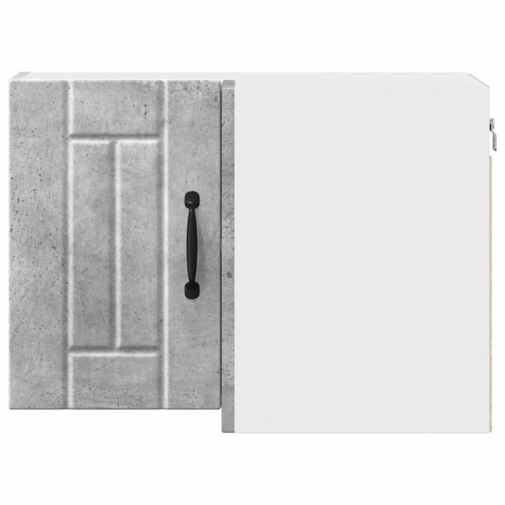 Sieninis kampinis kabinetas LUCCA Betono pilka 57 x 57 x 40 cm