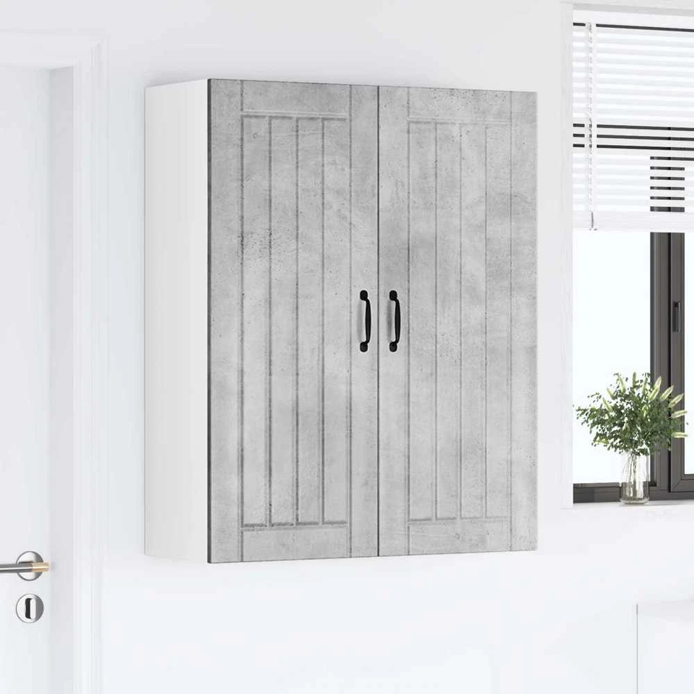 Sieninė spintelė LUCCA Betono pilka 80 x 31 x 100 cm