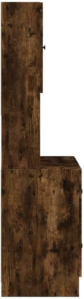 Virtuvės spintelė, dūminio ąžuolo, 95x50x180cm, mediena