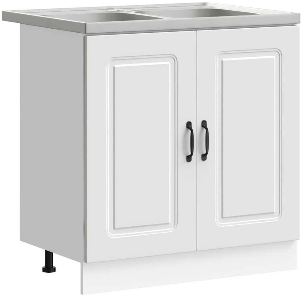 Virtuvės spintelė Kalmar Balta 80 x 46 x 81,5 cm