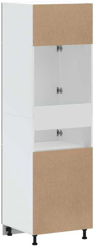 virtuvės spintelė "Lucca" Juodas Engineered Wood