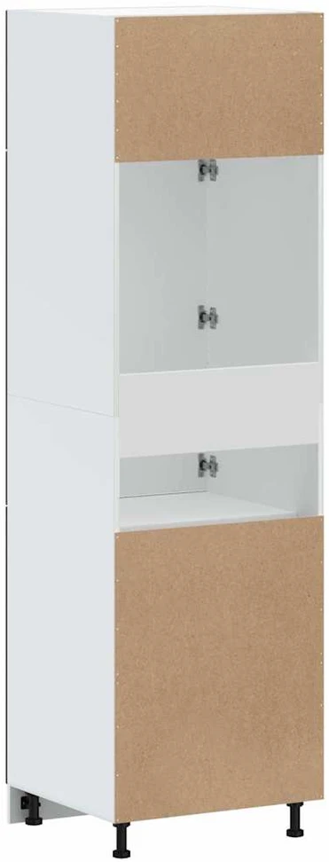 virtuvės spintelė "Lucca" Juodas Engineered Wood