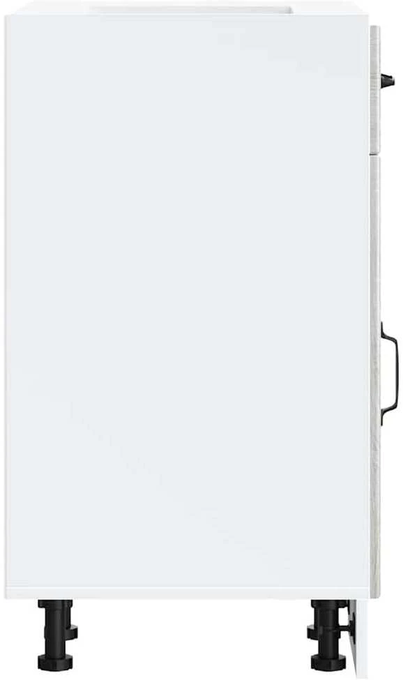 Virtuvės spintelė, Lucca, pilka, apdirbta mediena
