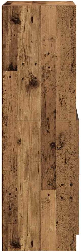 Virtuvės spintelė, medienos, 57x41,5x131,5cm, apdirbta mediena