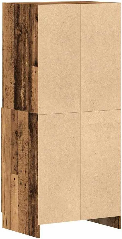 Virtuvės spintelė, medienos, 57x41,5x131,5cm, apdirbta mediena
